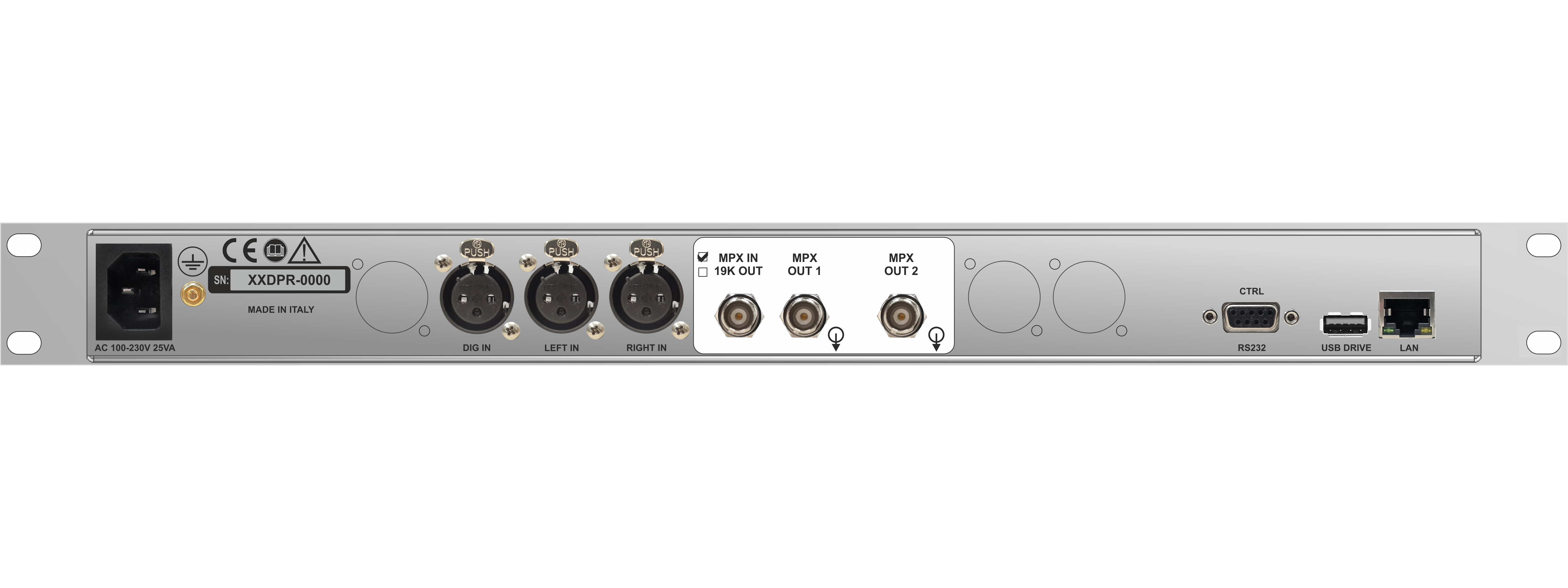 ITEL DMPX RDS Stereo coder Digitale