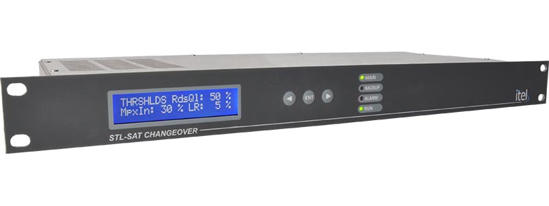 Scambio link terrestre/satellite con coder RDS integrato